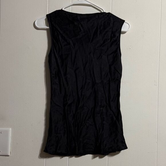 Chadwicks Black Fitted Sleeveless Tank Top - Picture 2 of 4